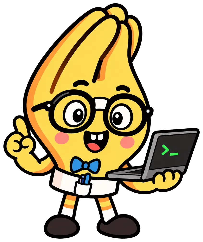 Pigna in glasses with a laptop